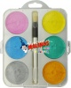Фото товара Краски пальчиковые Malinos Maxi Perleffekt 6 цветов (MA-300014)