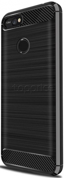 Фото Чехол для Huawei Y6 Prime 2018 Laudtec Carbon Fiber Black (LT-HY6PM18)