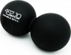 Фото товара Мяч массажный 4FIZJO Lacrosse Double Ball 6.5 x 13.5 см 4FJ1226 Black