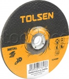 Фото Диск зачистной по металлу Tolsen 125x22,2x6мм (76303)