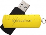 Фото USB флеш накопитель 16GB Exceleram P2 Series Yellow2/Black (EXP2U3Y2B16)