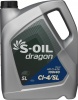 Фото товара Моторное масло S-oil Dragon CI-4/SL 10W-40 5л