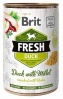 Фото товара Консервы для собак Brit Fresh Duck and Millet утка, пшено 400 г (100160/3909)