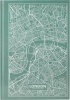Фото товара Блокнот Axent A4 96л. Maps London Turquoise (8422-516-A)