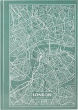 Фото Блокнот Axent A4 96л. Maps London Turquoise (8422-516-A)