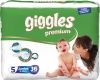 Фото товара Подгузники детские Giggles Premium Junior 36 шт. (060-102) (8680131201617)