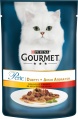 Фото Корм для котов Gourmet Perle Duo с курицей и говядиной в подливе 85 г (7613033574702)