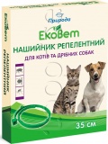 Фото Ошейник антиблошиный Природа для кошек и мелких собак ЕкоВет 35 см (PR241115)