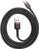 Фото товара Кабель USB2.0 AM -> USB Type C Baseus Cafule 2 м Red/Black (CATKLF-C91)