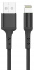 Фото товара Кабель USB -> Lightning Jellico KDS-70 LED 1.2m 3A Black