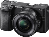 Фото Цифровая фотокамера Sony Alpha A6400 + объектив 16-50mm Kit Black (ILCE6400LB.CEC)