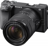 Фото Цифровая фотокамера Sony Alpha A6400 + объектив 18-135mm Kit Black (ILCE6400MB.CEC)