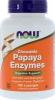 Фото товара Пищеварительные ферменты папаи Now Foods Papaya Enzymes 180 таб (NF2970)
