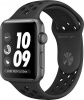 Фото товара Смарт-часы Apple Watch Series 3 42mm GPS Nike+ Space Gray Aluminum/Anthracite Black Nike (MTF42)