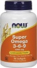 Фото товара Супер омега 3-6-9 Now Foods 1200 мг 90 капсул (NF1839)