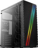 Фото Корпус AeroCool Streak RGB Acrylic Side Panel б/БП Black