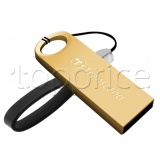 Фото USB флеш накопитель 8GB Transcend JetFlash 520 Golden Plating (TS8GJF520G)