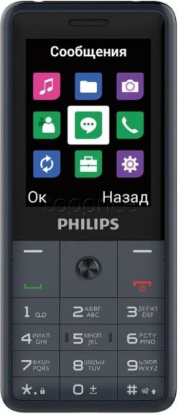 Фото Мобильный телефон Philips Xenium E169 Dark Grey