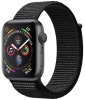 Фото товара Смарт-часы Apple Watch Series 4 40mm Space Gray Aluminium/Black Sport Loop (MU672GK/A)