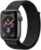 Фото товара Смарт-часы Apple Watch Series 4 40mm Space Gray Aluminium/Black Sport Loop (MU672UA/A)