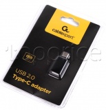 Фото Адаптер USB AF -> USB Type C Cablexpert (CC-USB2-CMAF-A)