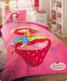 Фото Комплект постельного белья TAC подростковый ранфорс Disney Sweet Strawbery (2646)