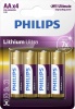 Фото товара Батарейки Philips Lithium Ultra AA/LR6 BL (FR6LB4A/10) 4 шт.