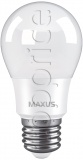 Фото Лампа Maxus LED A55 8W 3000K 220V E27 (1-LED-773)