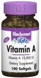 Фото Витамин А Bluebonnet Nutrition 10000IU 100 капсул (BLB0298)