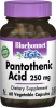 Фото товара Пантотеновая кислота Bluebonnet Nutrition 250 мг 60 капсул (BLB0468)