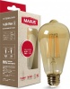 Фото товара Лампа Maxus LED ST64 FM 7W 2200K 220V E27 Amber (1-LED-7064)