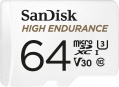 Фото Карта памяти micro SDXC 64GB SanDisk High Endurance C10 U3 V30 (SDSQQNR-064G-GN6IA)