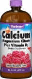 Фото Комплекс Bluebonnet Nutrition Кальций, цитрат магния + витамин D3 Малина 472 мл (BLB0694)