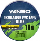 Фото Лента изоляционная Winso 19 мм x 10 м Blue (153100)