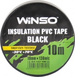 Фото Лента изоляционная Winso 19 мм x 10 м Black (152100)