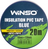 Фото Лента изоляционная Winso 19 мм x 20 м Blue (153200)