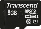Фото Карта памяти micro SDHC 8GB Transcend UHS-I Premium (TS8GUSDU1)