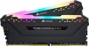 Фото товара Модуль памяти Corsair DDR4 16GB 2x8GB 3600MHz Vengeance RGB Pro Black (CMW16GX4M2C3600C18)