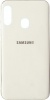 Фото товара Чехол для Samsung Galaxy A40 A405 Original Silicone Joy touch White тех.пак (RL058890)