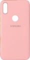 Фото Чехол для Samsung Galaxy A40 A405 Original Silicone Joy touch Pink тех.пак (RL058884)