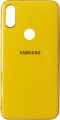 Фото Чехол для Samsung Galaxy A40 A405 Original Silicone Joy touch Yellow тех.пак (RL058888)
