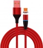 Фото товара Кабель USB -> micro-USB Jellico KDS-80 Magnetic 1.2m 3А Red