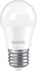 Фото товара Лампа Maxus LED G45 7W 3000K 220V E27 (1-LED-745)