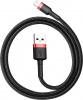 Фото товара Кабель USB -> Lightning Baseus Cafule 0.5 м Red/Black (CALKLF-A19)