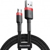 Фото товара Кабель USB -> micro-USB Baseus Cafule 1 м Red/Black (CAMKLF-B91)