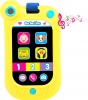 Фото товара Игрушка музыкальная BeBeLino Интерактивный смартфон желтый (58160)