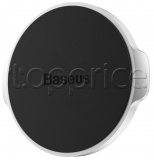 Фото Автодержатель Baseus Small Ears Series Magnetic Suction Bracket Silver (SUER-C0S)