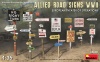 Фото товара Модель Miniart Дорожные Знаки Союзников времен Второй мировой войны. (Европа) (MA35608)