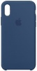 Фото товара Чехол для iPhone Xs Apple Silicone Case High Copy Deep Lake Blue Реплика (RL060041)