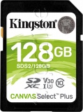Фото Карта памяти SDXC 128GB Kingston Canvas Select Plus C10 UHS-I U3 (SDS2/128GB)